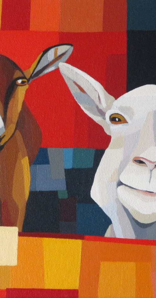 Goats selfie by Anica Govedarica