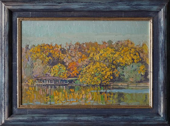 Pond at the Sukhanovo estate