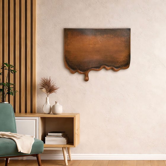 "Summer in the South" Copper Wall Sculpture