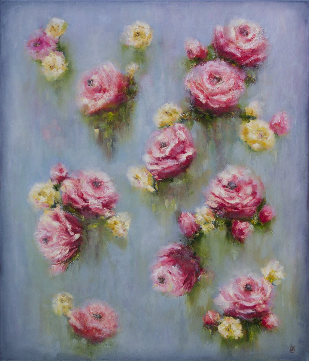 Roses of Provence by Ludmila Kovalenko