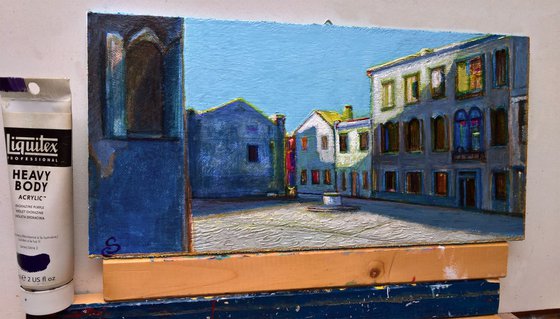 OLD LAZZARETO, MAGICAL VENICE - ( 15 x 30 cm )