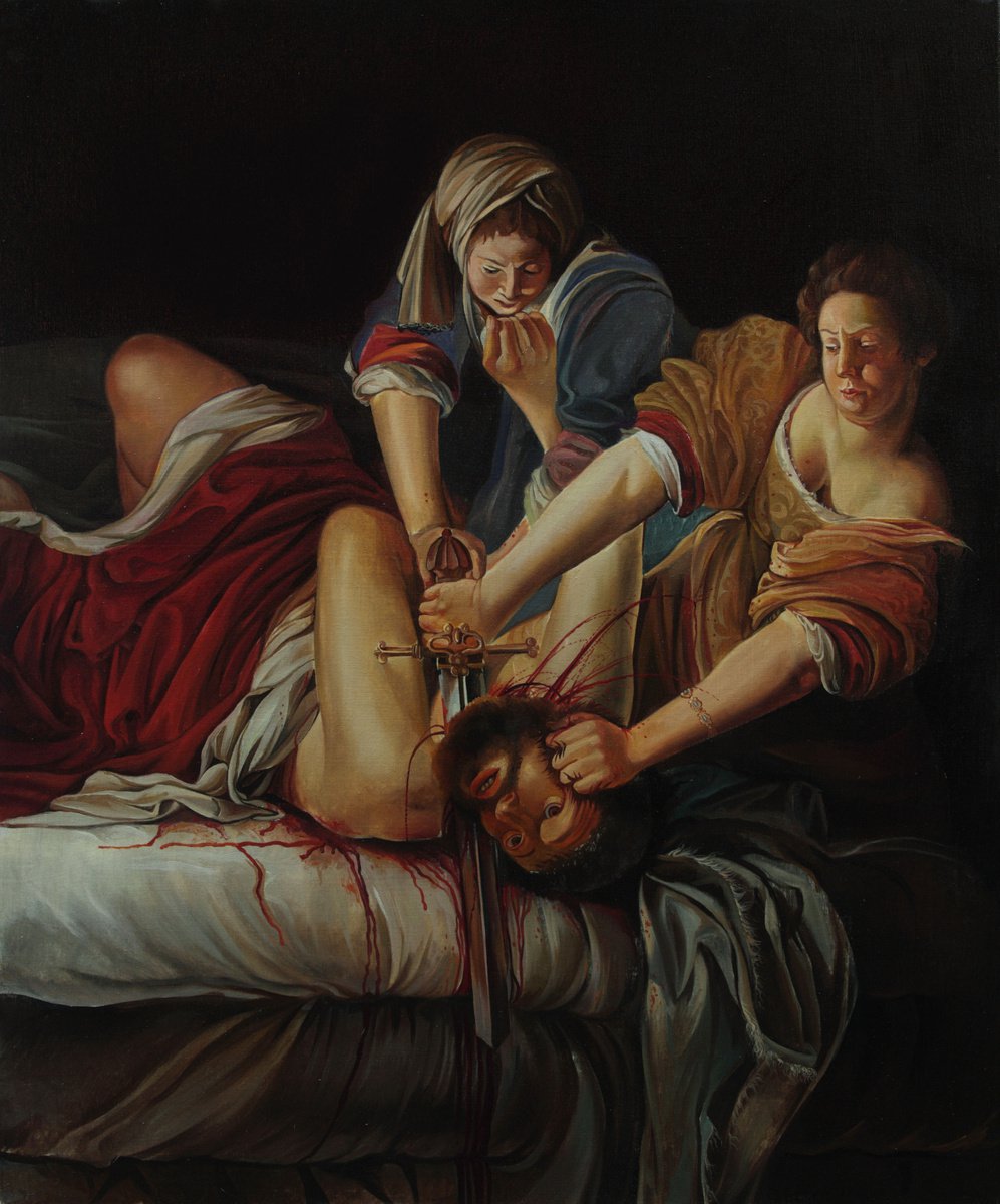 Judith Slaying Holofernes, copy by Sergey Lesnikov