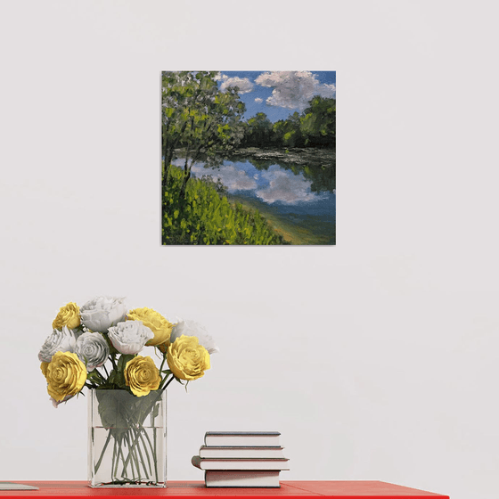 Impression. Bright day