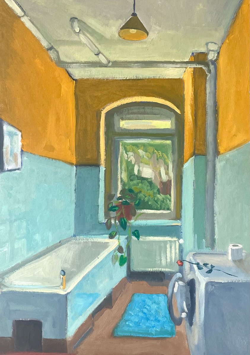Bathroom (2023) by Uy Nguyen