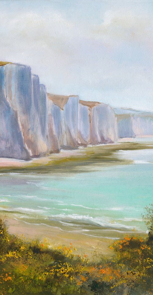 White cliffs Seven Sisters by Lucia Verdejo