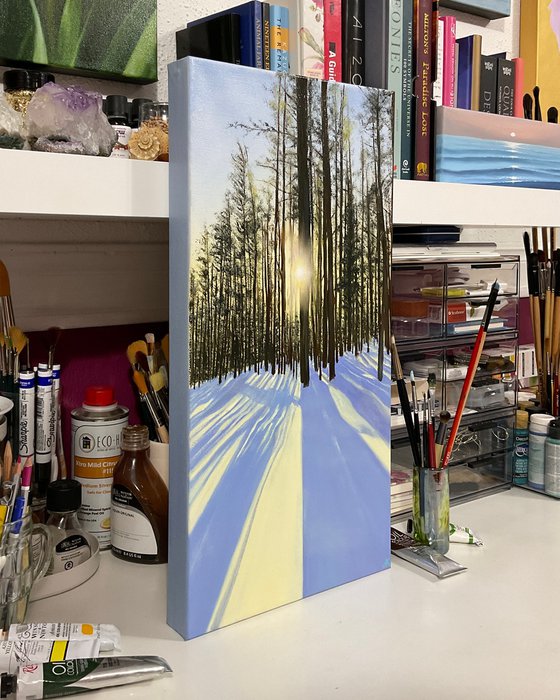 Tranquil Sunrise. Landscape