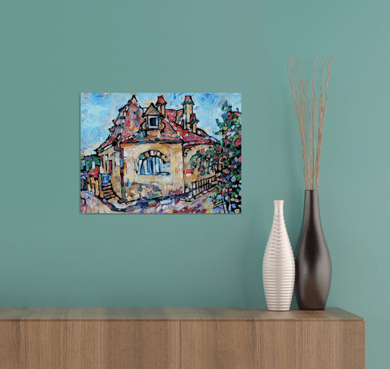 “The Street and the Rose Bush”