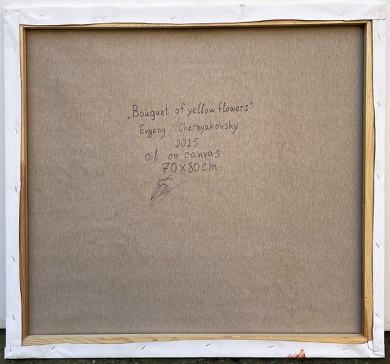 "Bouquet of yellow flowers"