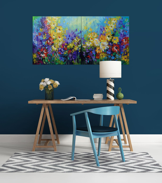 Bright melody 140x70cm