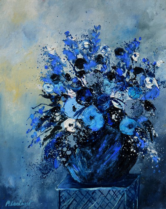 Blue still life  -4523