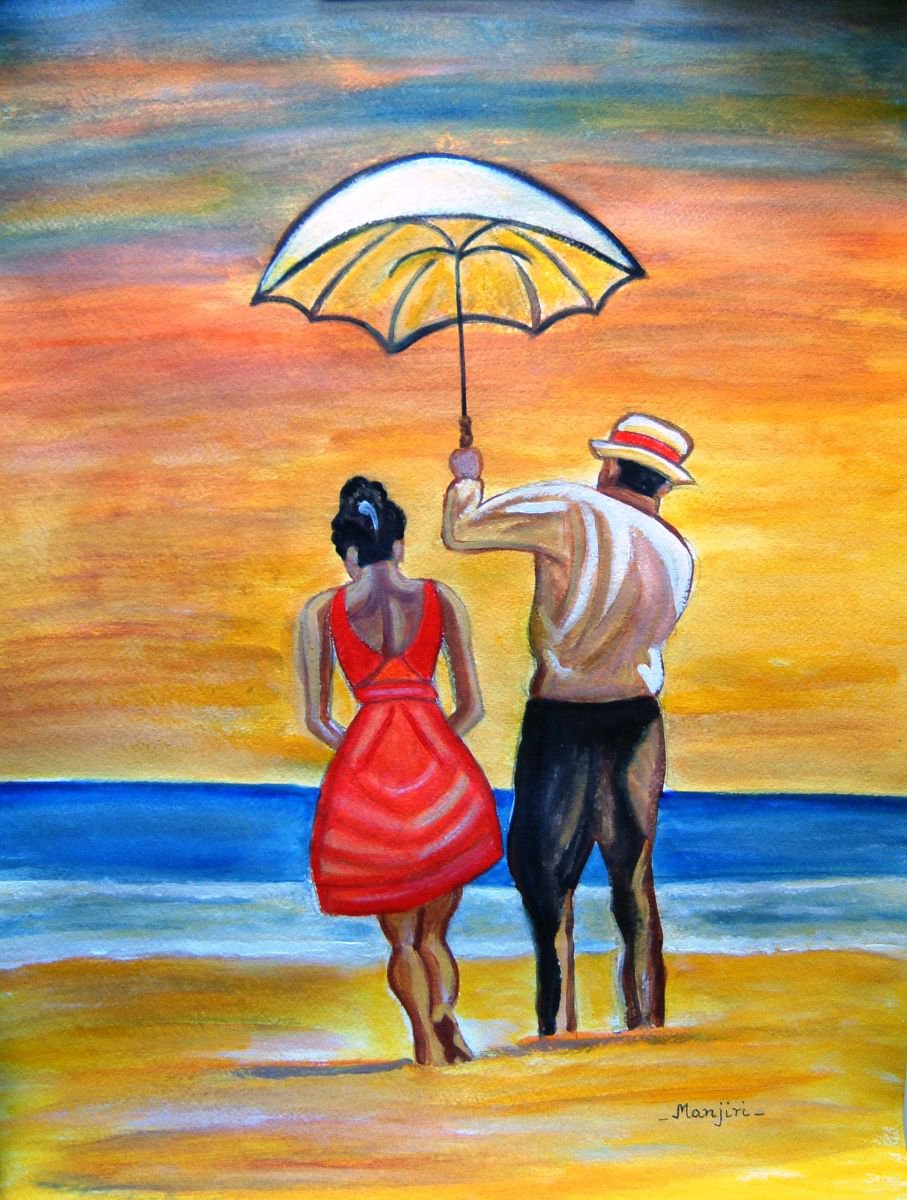 Romance on the Beach by Manjiri Kanvinde