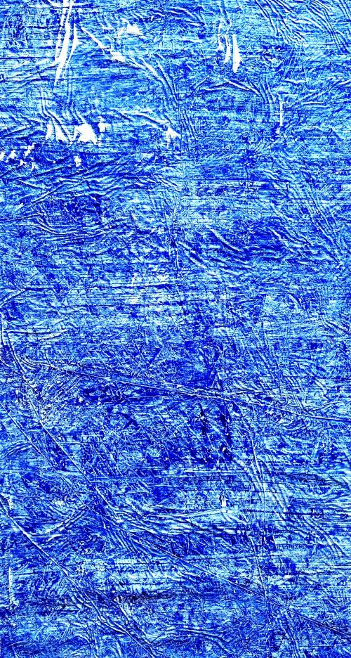 Ultramarine (n.215) - abstract landscape - 95 x 80 x 2,50 cm - ready to hang - acrylic painting on stretched canvas by Alessio Mazzarulli