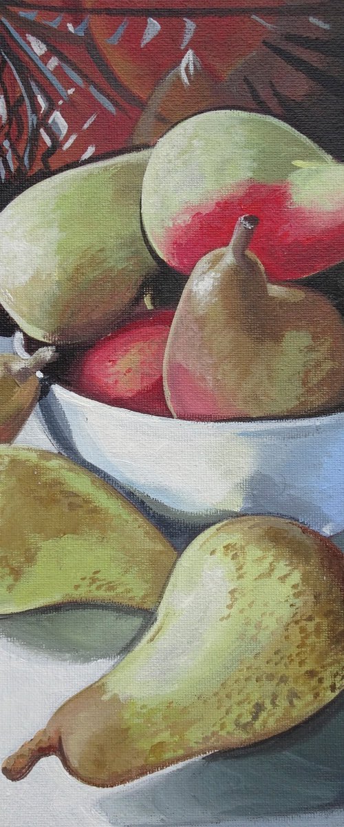 Still Life Pears by Joseph Lynch