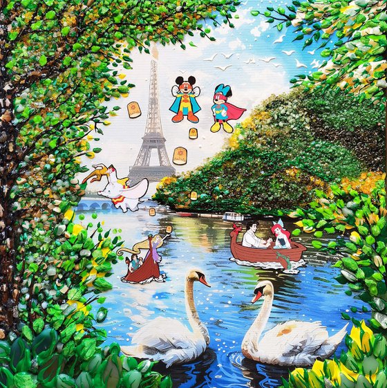 Love mood in Paris