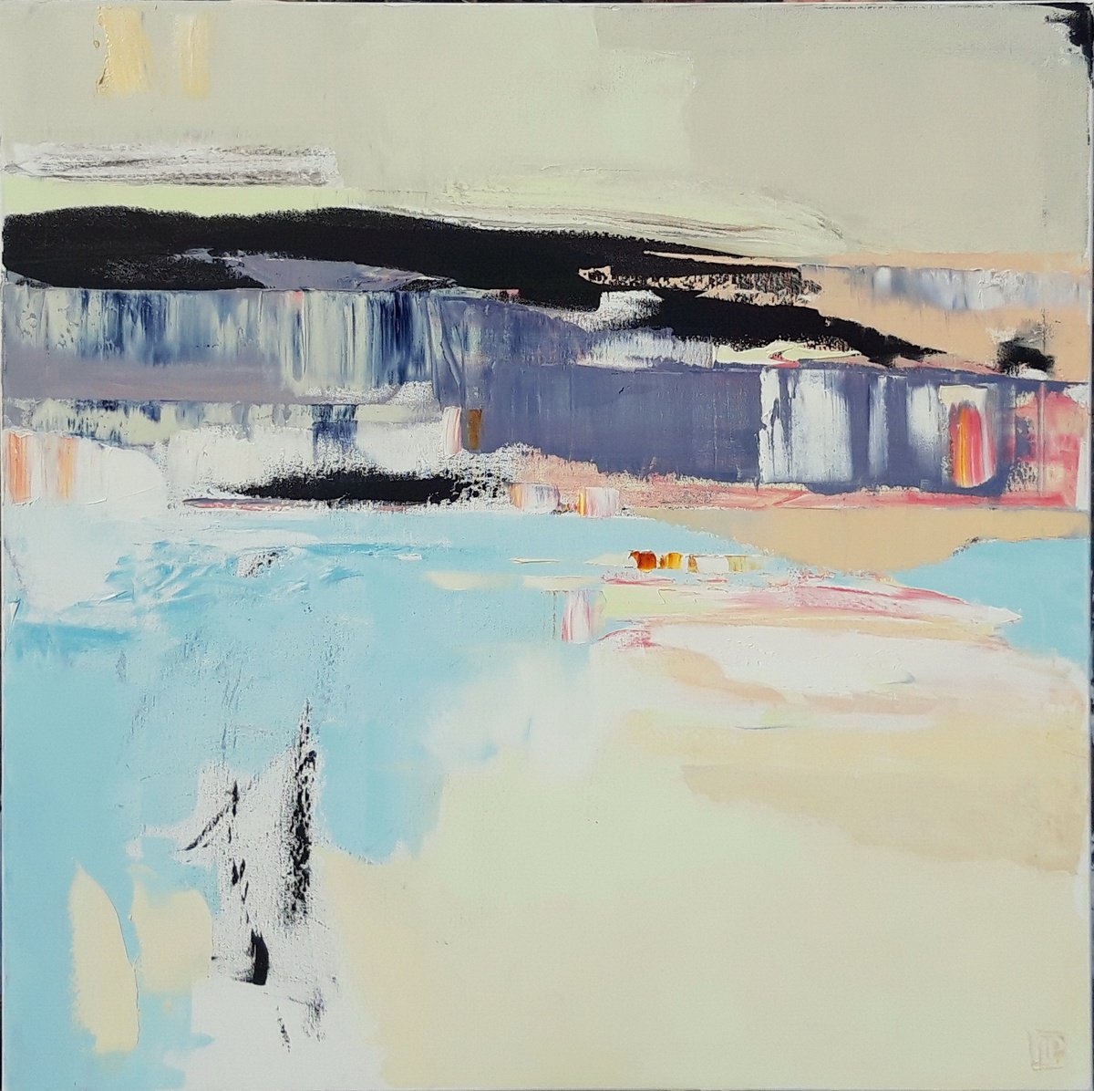 Morning Lake. By Lesya Ros, 35 X 35, Artwork For Sale On Artfinder