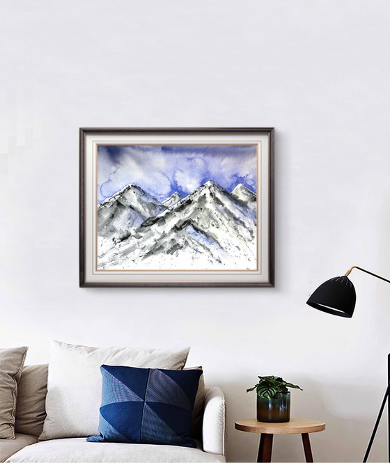 Majestic clouds Mountains