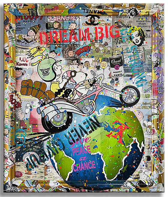 Snoopy Around the World