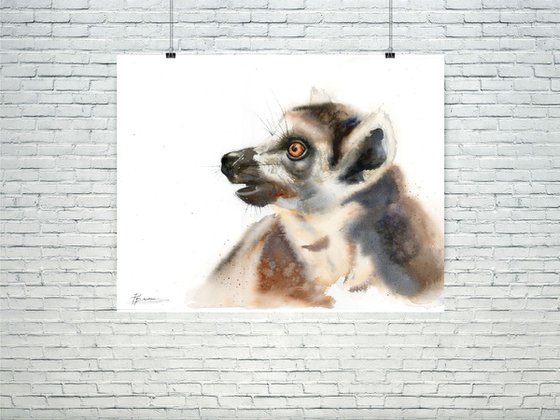 Lemur portrait