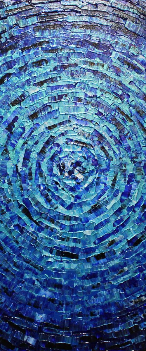 Shard of blue color by Jonathan Pradillon