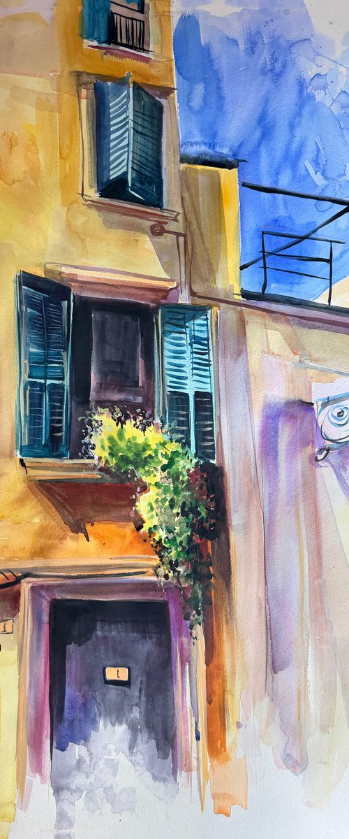 Windows of Old Bologna by Maria Kireev