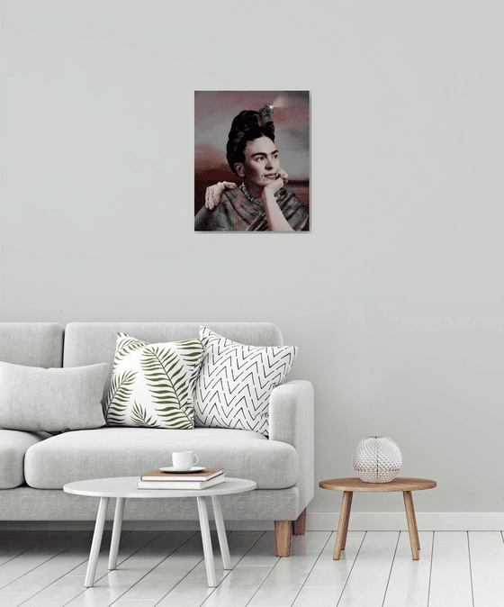 Portrait of Frida Kahlo (No:2)