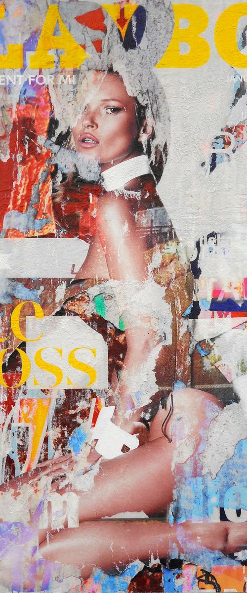 Kate Moss Playboy by Karin Vermeer