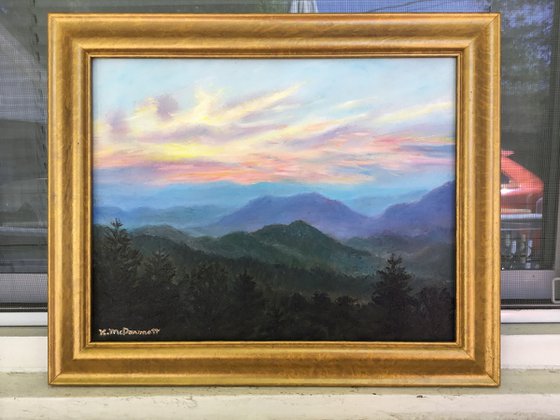 VIEW NEAR WAYNESVILLE NC by K. McDermott