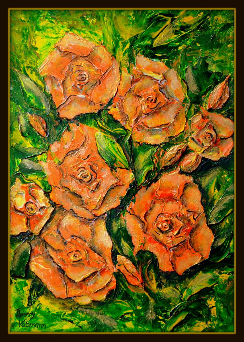 SOME ROSES FOR MY LOVE by Thierry Vobmann. Abstract .