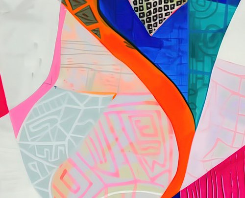 Fragments of Pink Joy #3 by V+V Kniazievi