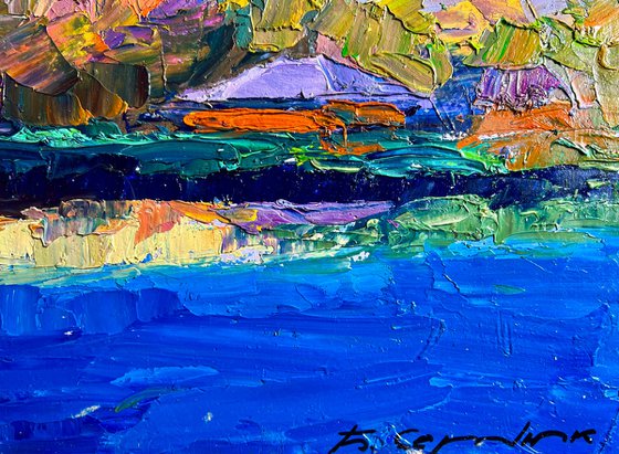 Overlooking the City River