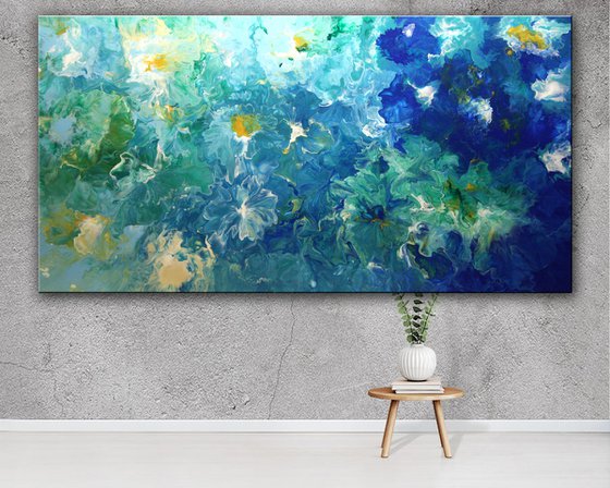 Ocean Melody - Extra Large Abstract Painting