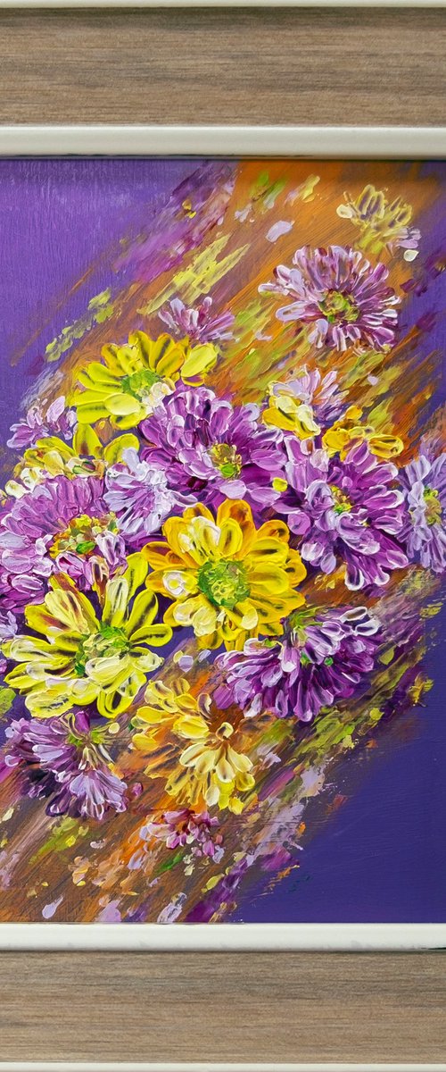 "Burst of Floral Colors" by Anastasia Woron