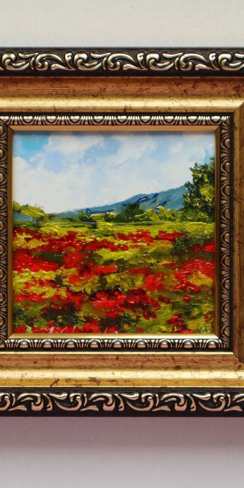 Poppy Fields Set by Natalia Shaykina