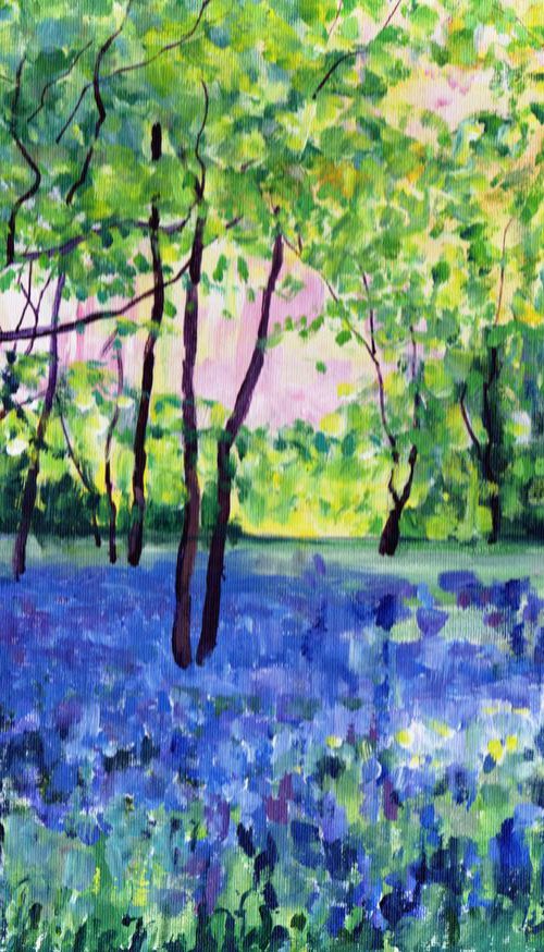 Bluebells in Spring by Zoe Elizabeth Norman