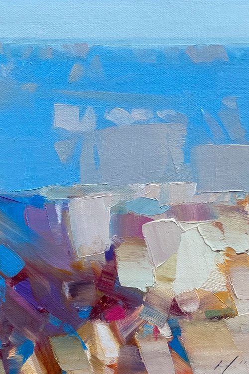Grand Canyon View, Original oil painting, Handmade artwork, One of a kind by Vahe Yeremyan