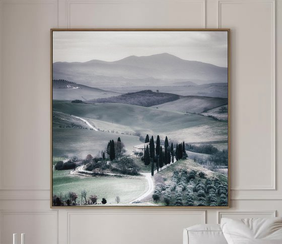 A tuscan homestead before the sunset (studio 2)
