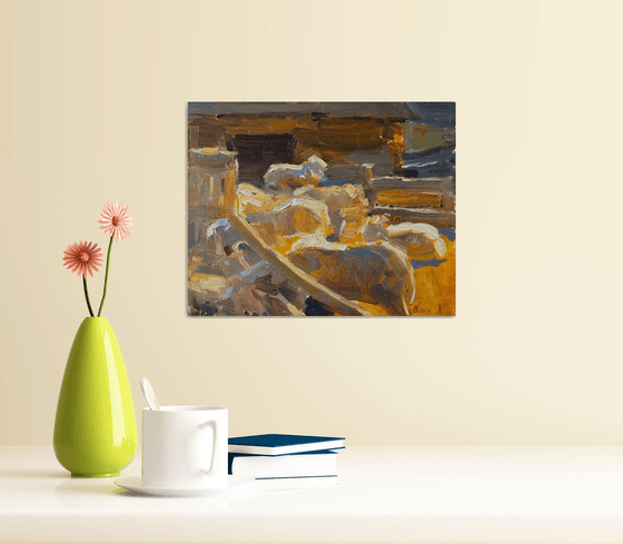 Sheep in the Carpathians