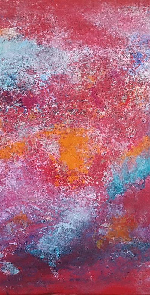 red fusion by Doris Duschelbauer