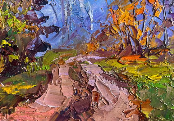 Road to the Autumn Forest