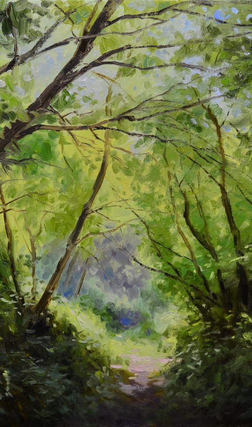 In the shade of trees by Ruslan Kiprych