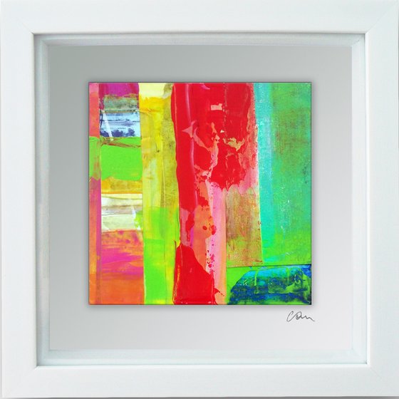 Framed ready to hang original abstract  - Feedback #8