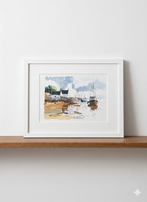 Low Tide at the Harbour