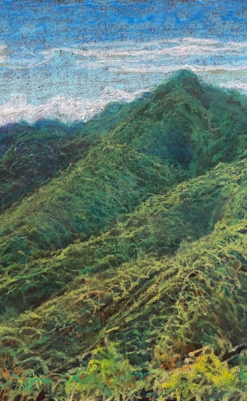 Mountainsides, Chihshang by David Lloyd