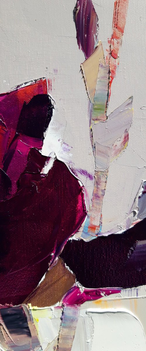 Bouquet of irises 2 by Lesya Ros