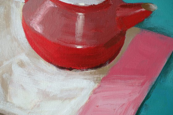 Red Teapot