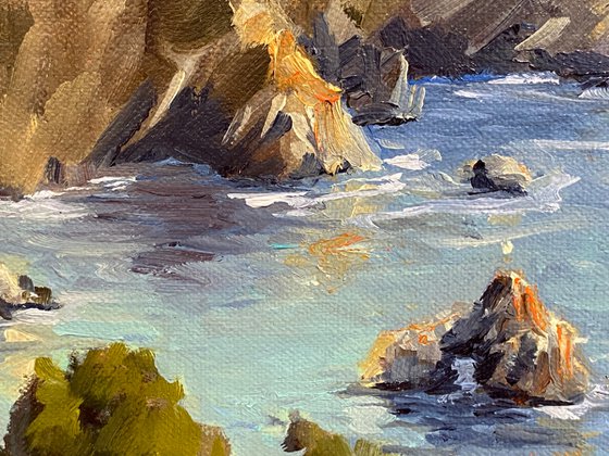 Big Sur Plein Air Seascape