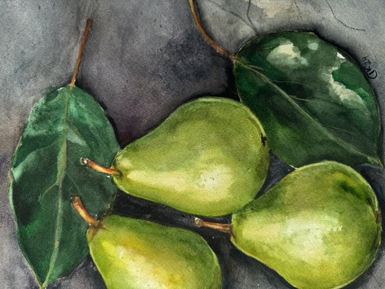 Whispers Through the Wall: Green Pears 2
