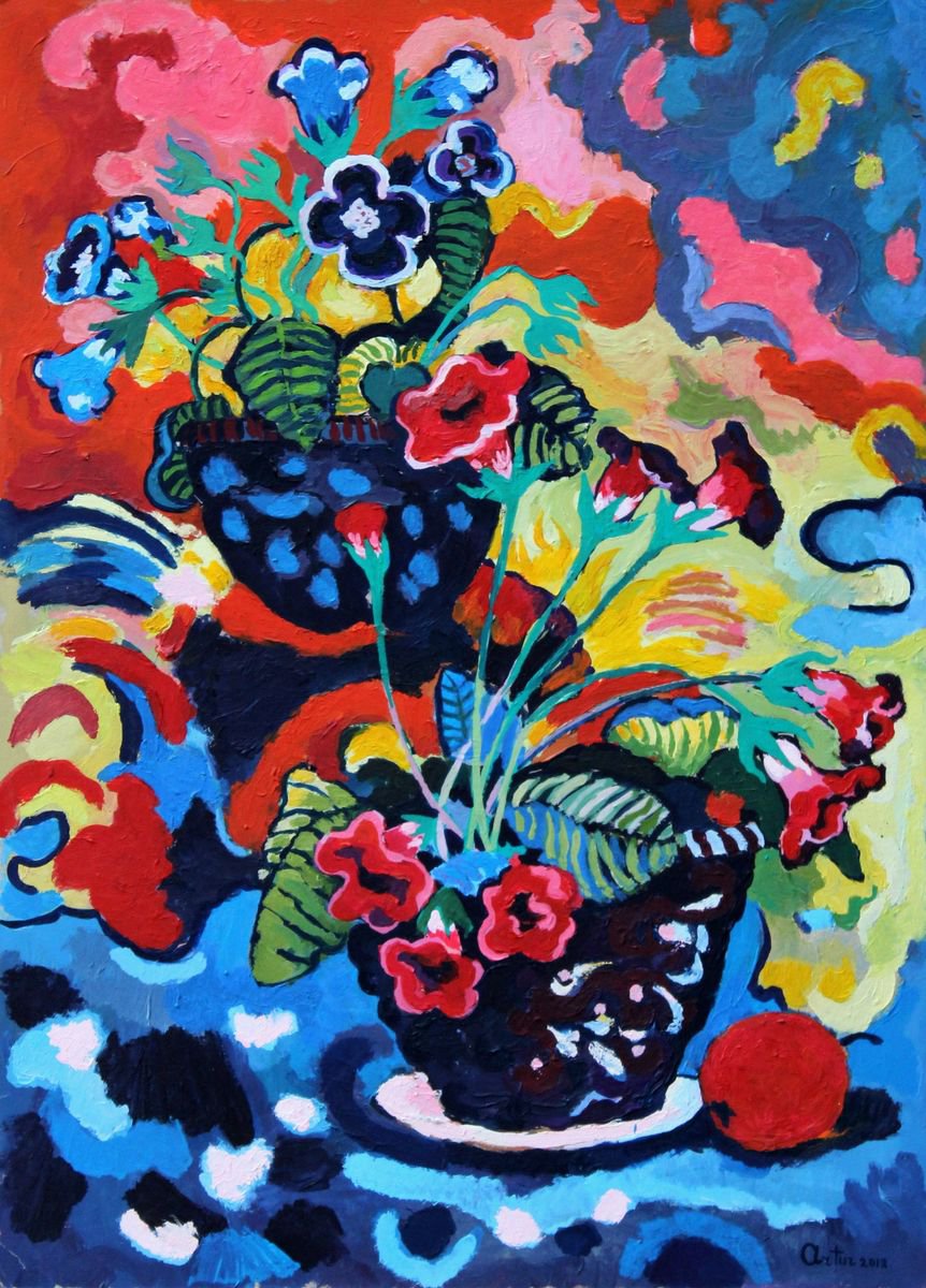 Flowers (50x70 cm) by Artur Harutyunyan