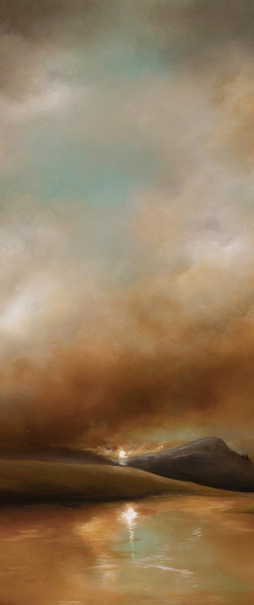 Old Man Of Storr Golden Sunset, Isle Of Skye by Rolf Marriott