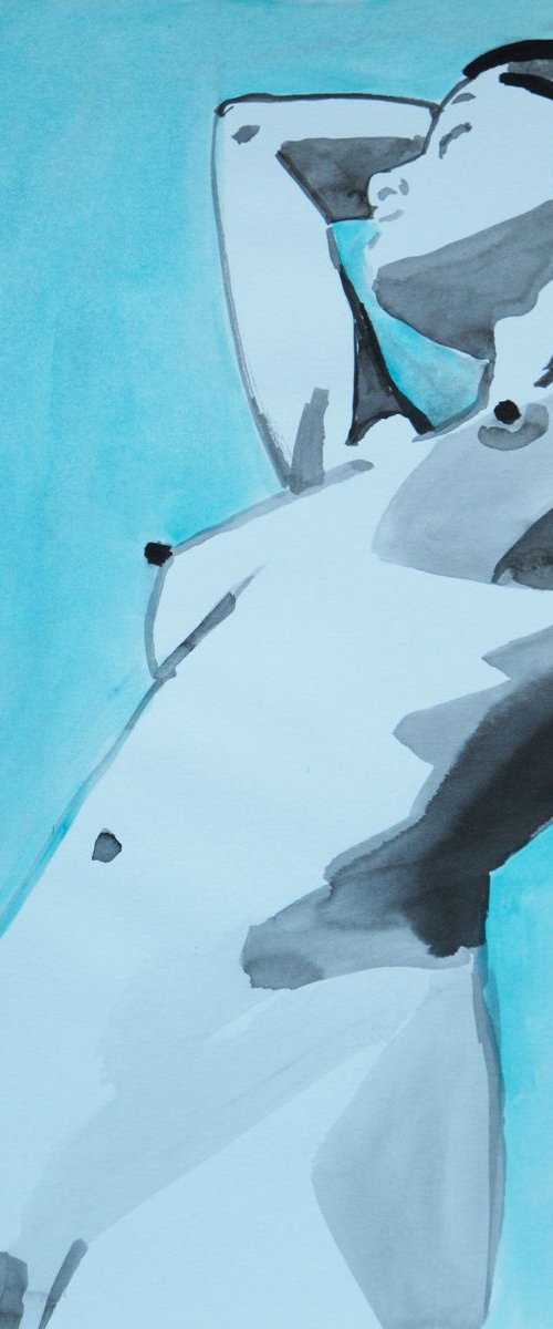 Nude #321  MXM / 35 X 27 cm by Alexandra Djokic